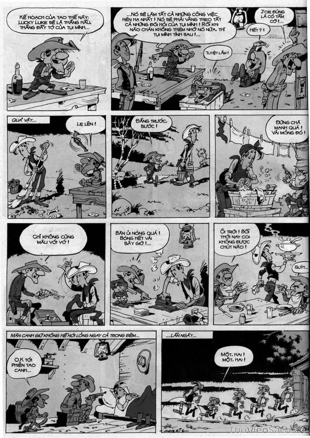 Truyện Tranh Cuộc Phiêu Lưu Kỳ Thú Của Lucky Luke trang 3