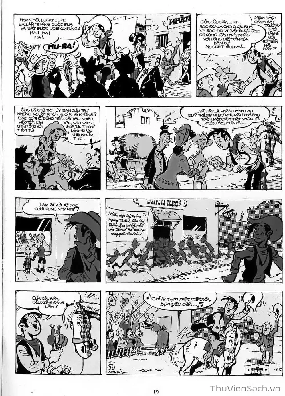 Truyện Tranh Cuộc Phiêu Lưu Kỳ Thú Của Lucky Luke trang 3