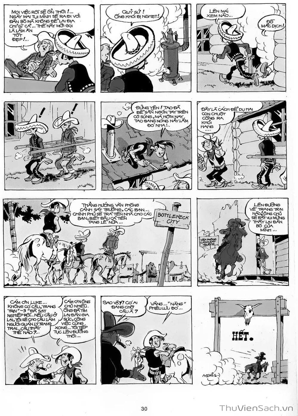 Truyện Tranh Cuộc Phiêu Lưu Kỳ Thú Của Lucky Luke trang 3