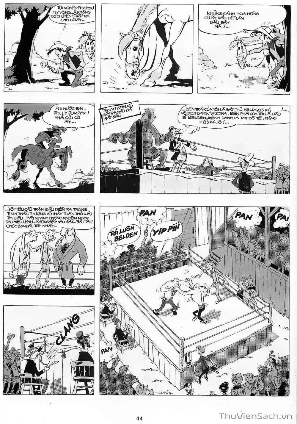 Truyện Tranh Cuộc Phiêu Lưu Kỳ Thú Của Lucky Luke trang 3