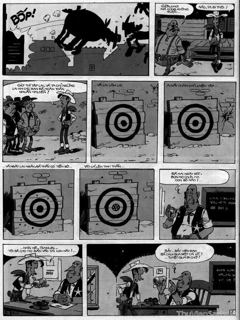 Truyện Tranh Cuộc Phiêu Lưu Kỳ Thú Của Lucky Luke trang 3