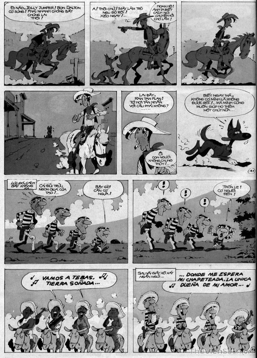 Truyện Tranh Cuộc Phiêu Lưu Kỳ Thú Của Lucky Luke trang 3