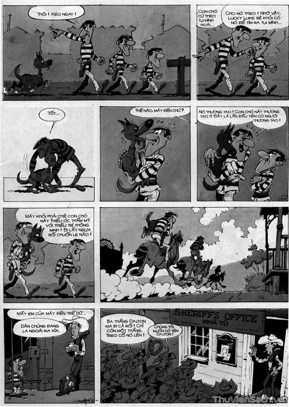 Truyện Tranh Cuộc Phiêu Lưu Kỳ Thú Của Lucky Luke trang 3
