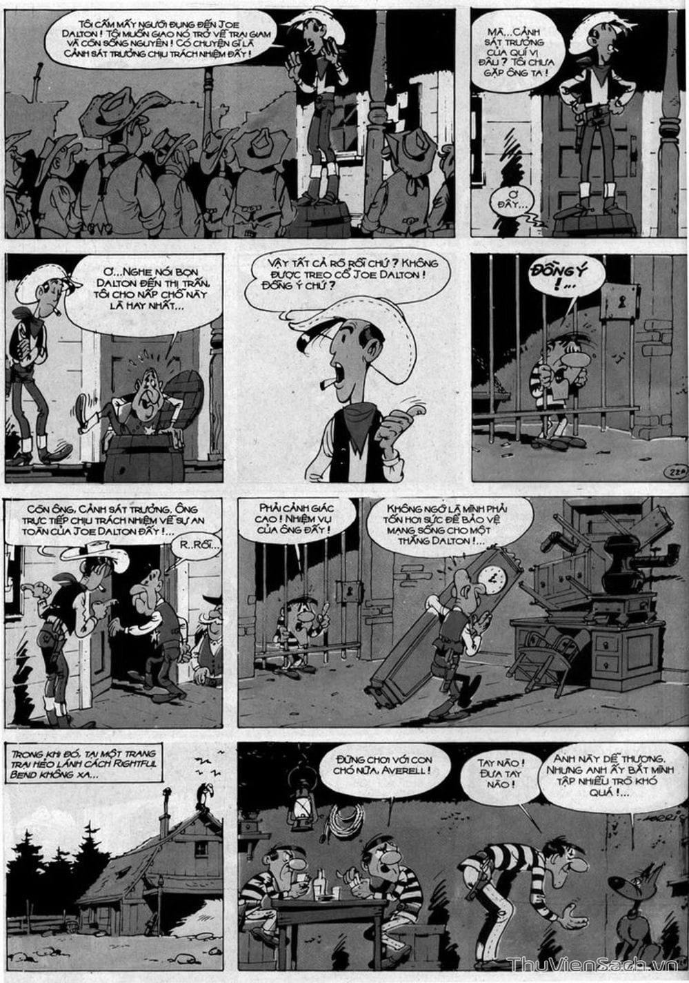 Truyện Tranh Cuộc Phiêu Lưu Kỳ Thú Của Lucky Luke trang 2617