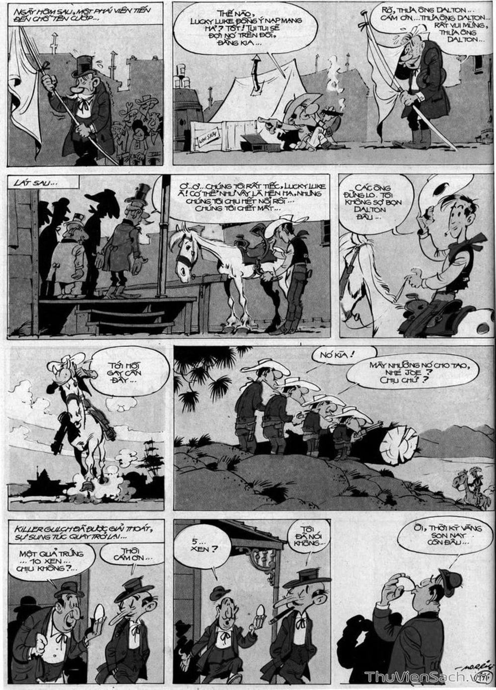 Truyện Tranh Cuộc Phiêu Lưu Kỳ Thú Của Lucky Luke trang 3