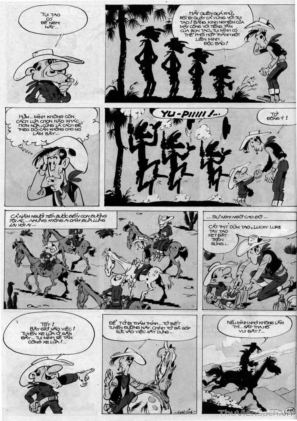 Truyện Tranh Cuộc Phiêu Lưu Kỳ Thú Của Lucky Luke trang 3