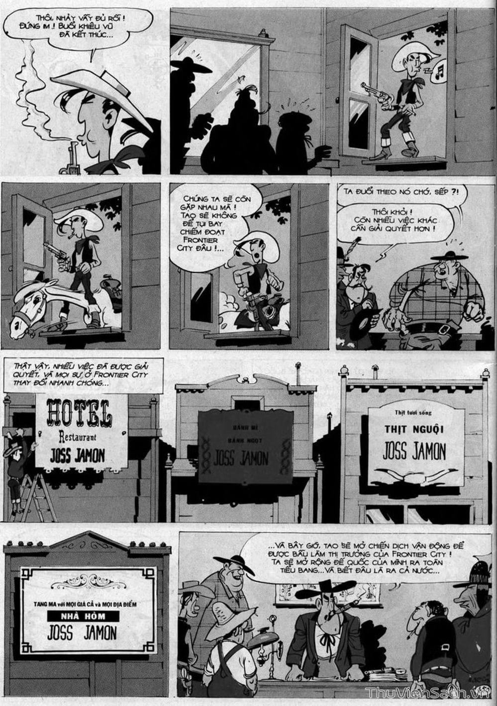 Truyện Tranh Cuộc Phiêu Lưu Kỳ Thú Của Lucky Luke trang 3