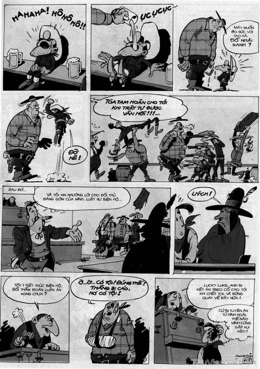 Truyện Tranh Cuộc Phiêu Lưu Kỳ Thú Của Lucky Luke trang 3