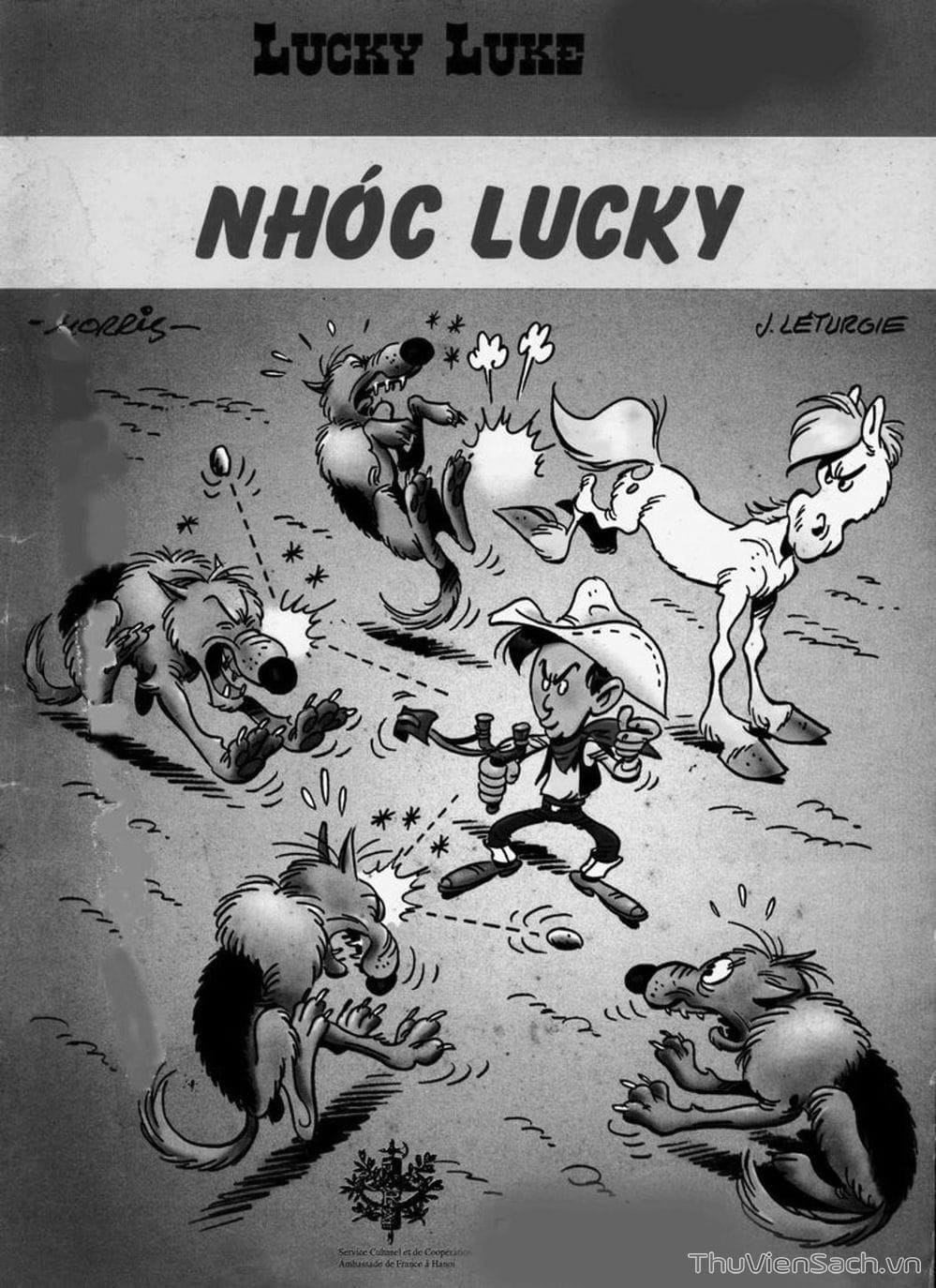 Truyện Tranh Cuộc Phiêu Lưu Kỳ Thú Của Lucky Luke trang 2781