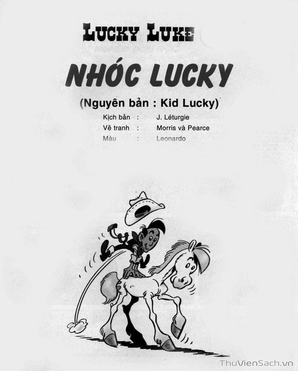 Truyện Tranh Cuộc Phiêu Lưu Kỳ Thú Của Lucky Luke trang 2782