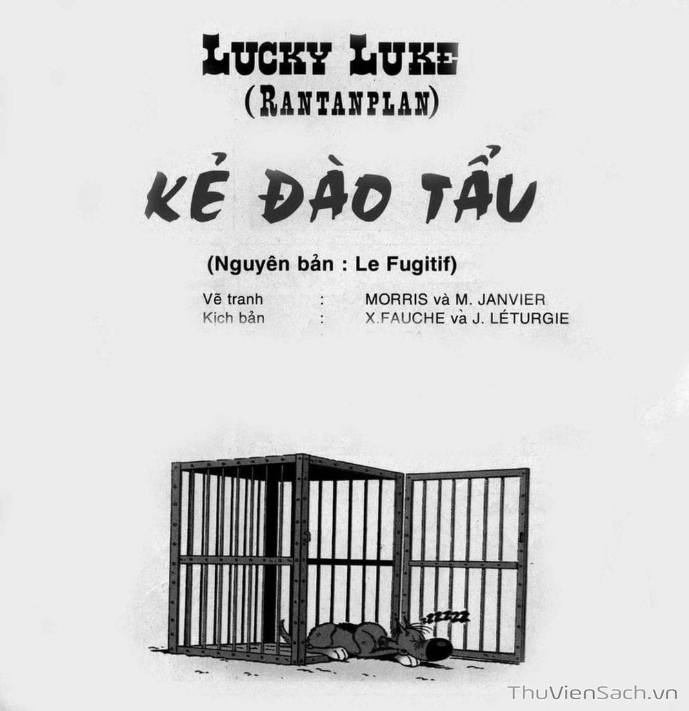 Truyện Tranh Cuộc Phiêu Lưu Kỳ Thú Của Lucky Luke trang 2831