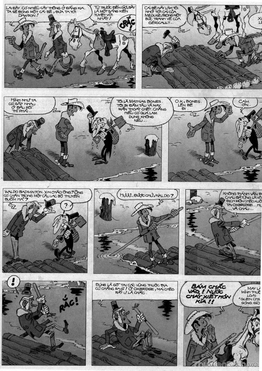 Truyện Tranh Cuộc Phiêu Lưu Kỳ Thú Của Lucky Luke trang 3