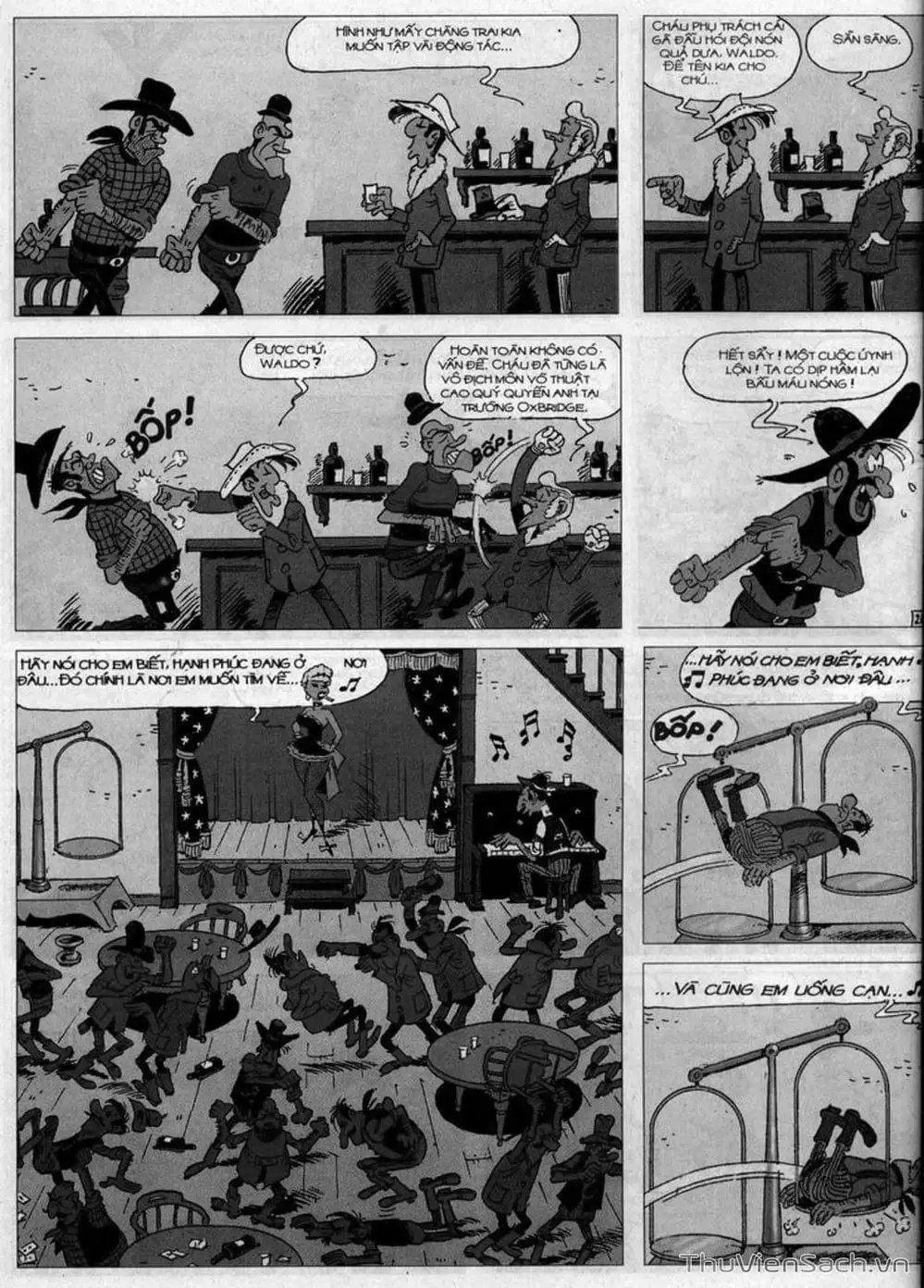 Truyện Tranh Cuộc Phiêu Lưu Kỳ Thú Của Lucky Luke trang 3