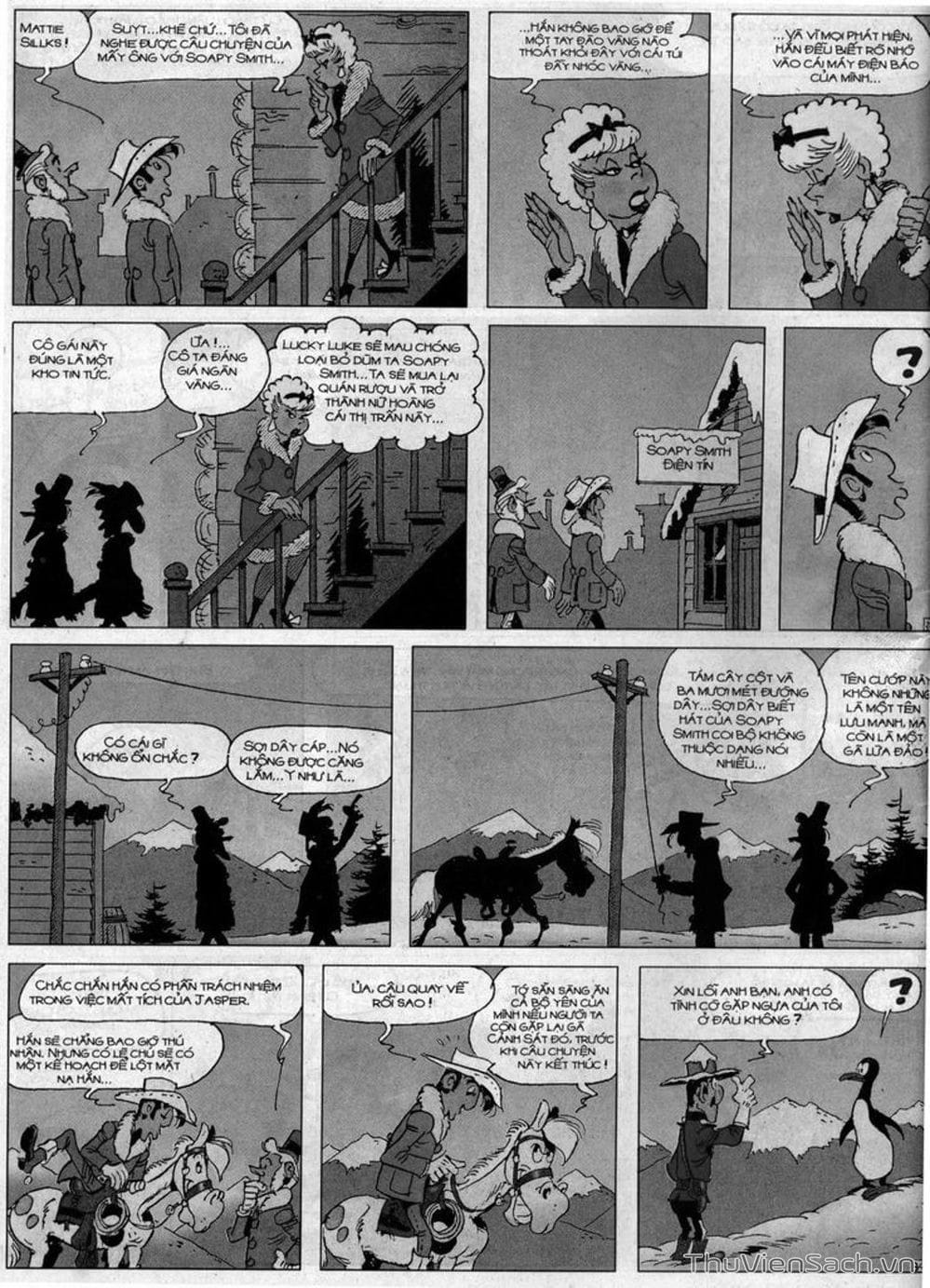 Truyện Tranh Cuộc Phiêu Lưu Kỳ Thú Của Lucky Luke trang 3