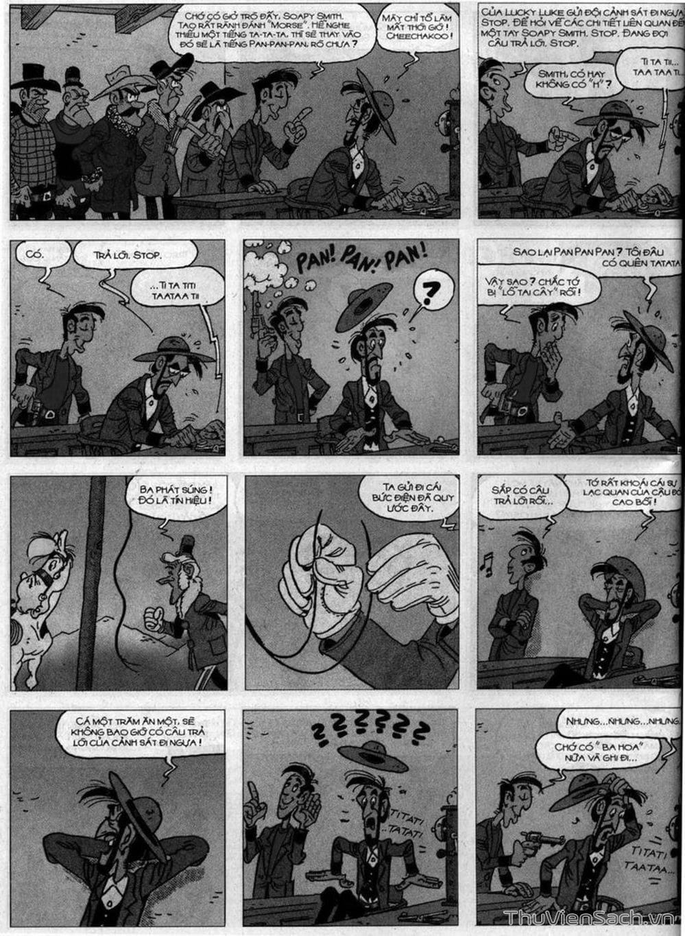 Truyện Tranh Cuộc Phiêu Lưu Kỳ Thú Của Lucky Luke trang 3