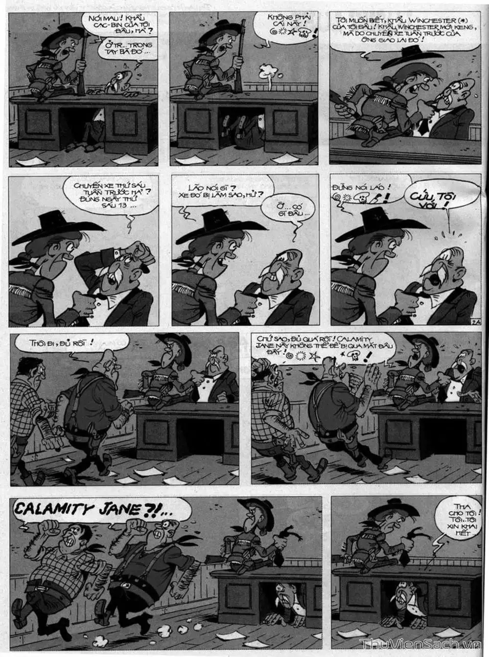 Truyện Tranh Cuộc Phiêu Lưu Kỳ Thú Của Lucky Luke trang 3