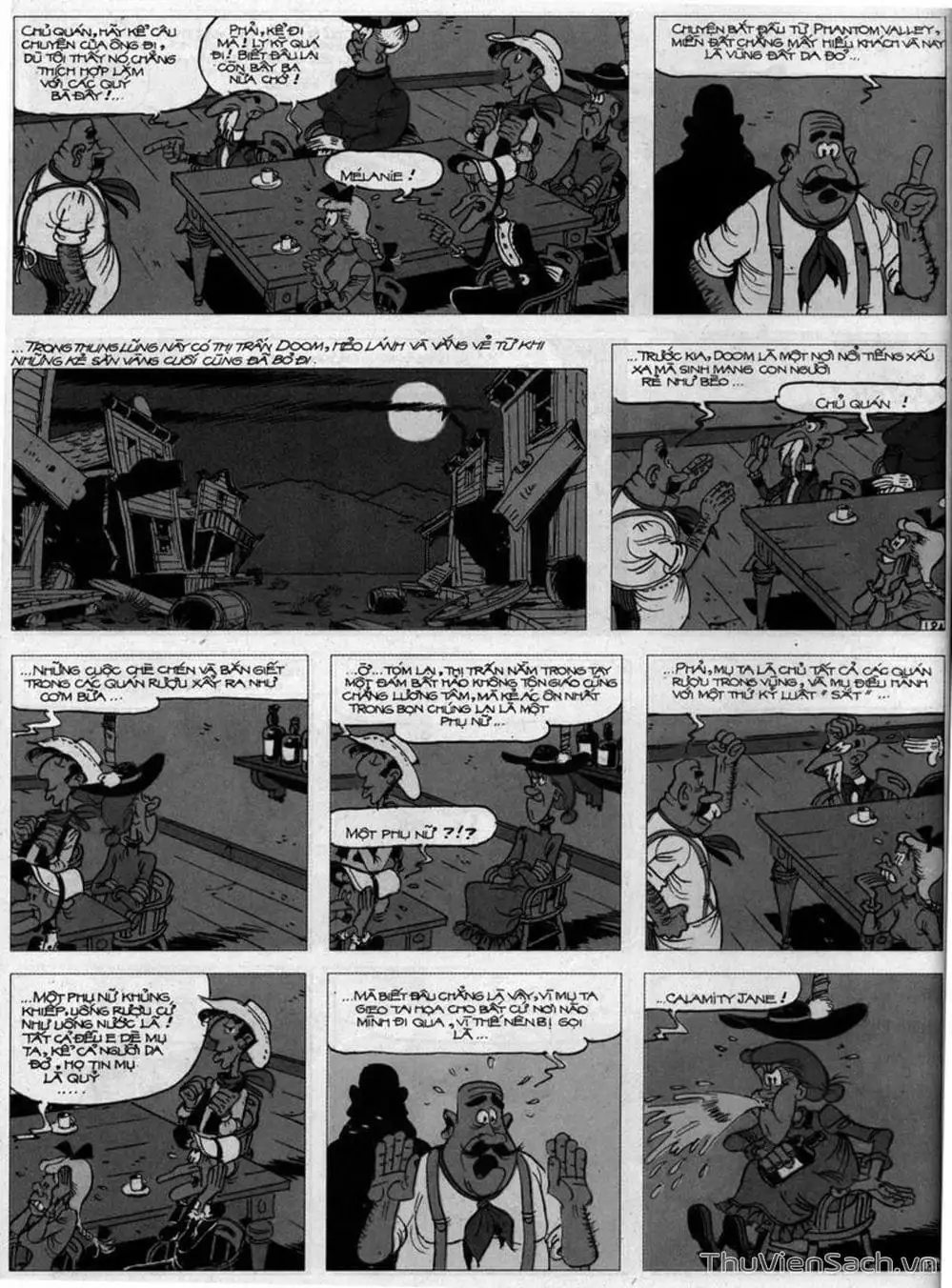 Truyện Tranh Cuộc Phiêu Lưu Kỳ Thú Của Lucky Luke trang 3