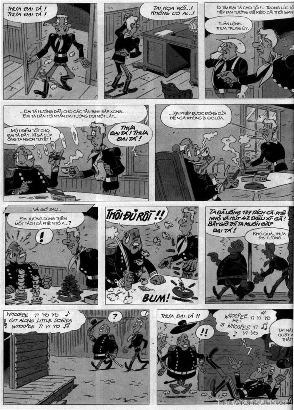 Truyện Tranh Cuộc Phiêu Lưu Kỳ Thú Của Lucky Luke trang 3