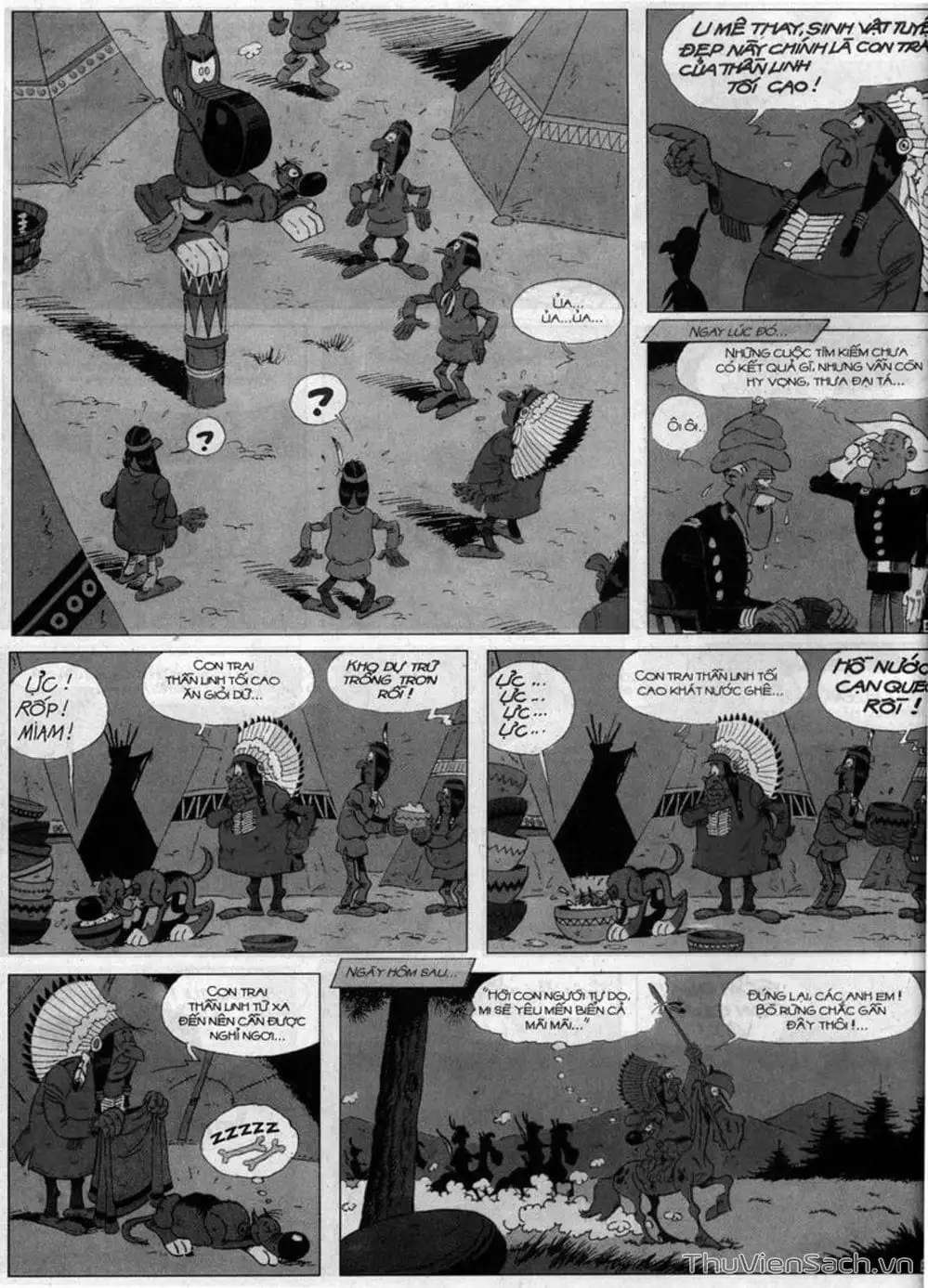 Truyện Tranh Cuộc Phiêu Lưu Kỳ Thú Của Lucky Luke trang 3