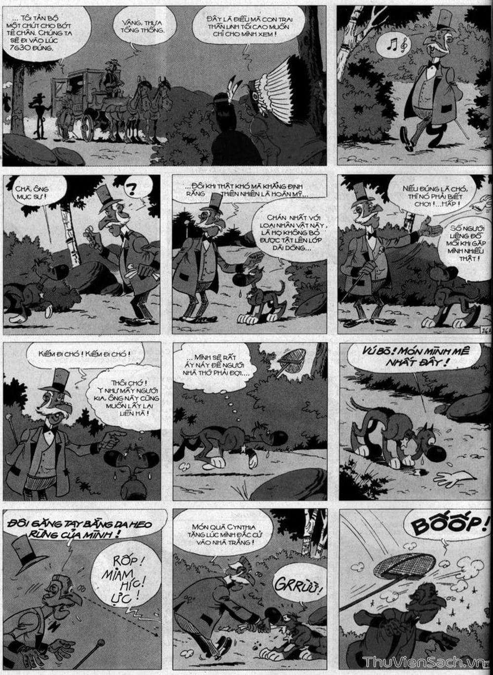 Truyện Tranh Cuộc Phiêu Lưu Kỳ Thú Của Lucky Luke trang 3