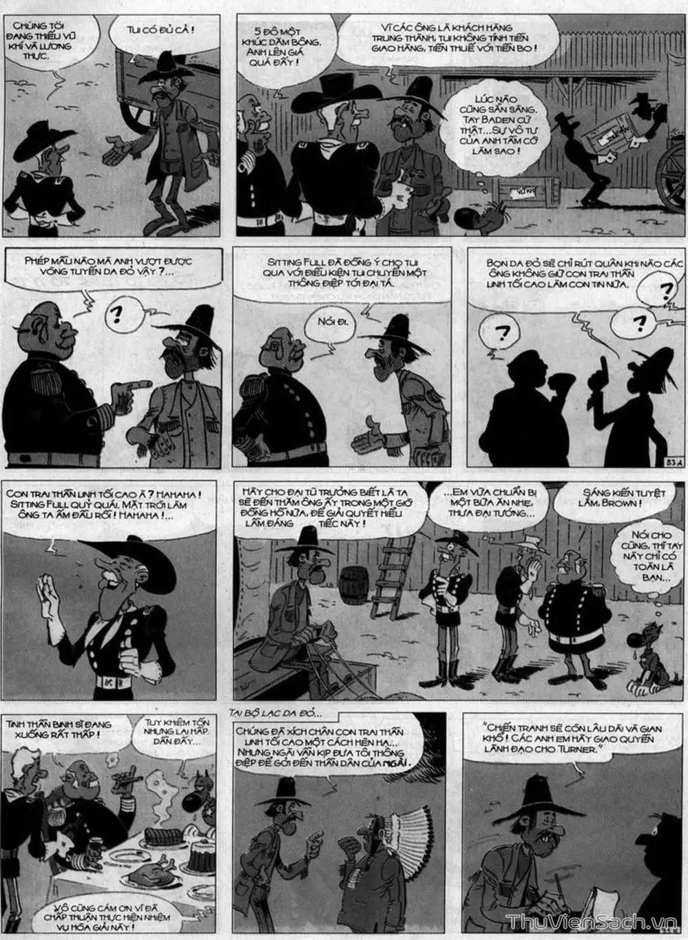 Truyện Tranh Cuộc Phiêu Lưu Kỳ Thú Của Lucky Luke trang 3