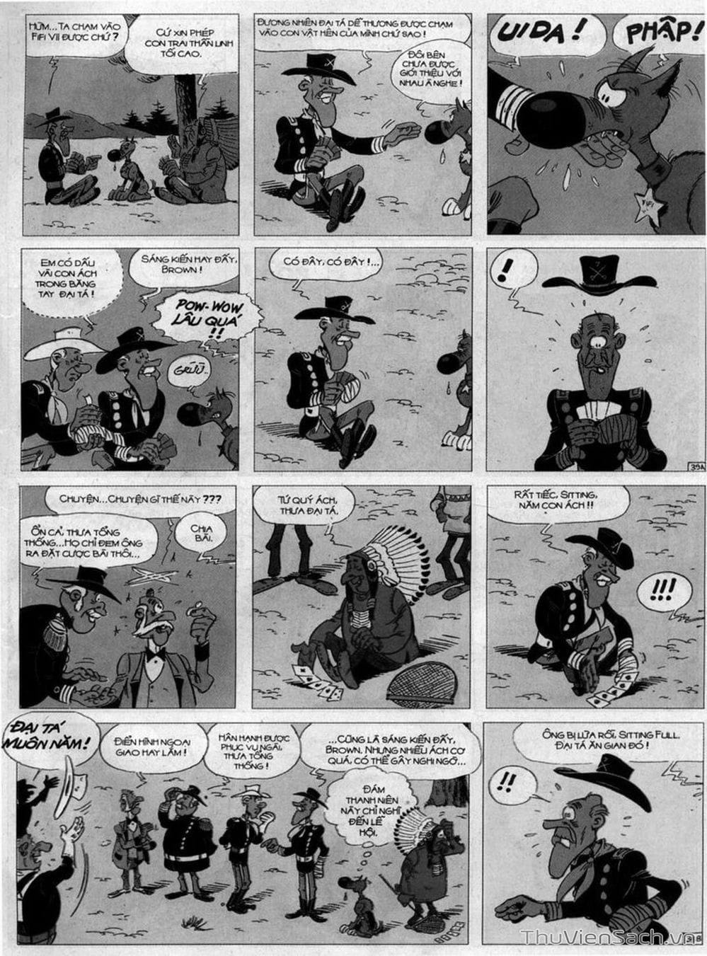 Truyện Tranh Cuộc Phiêu Lưu Kỳ Thú Của Lucky Luke trang 3