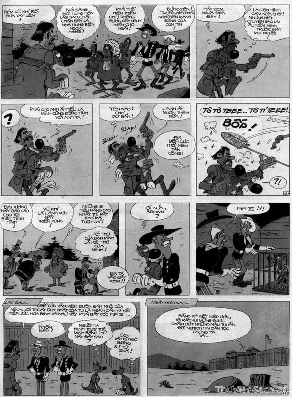 Truyện Tranh Cuộc Phiêu Lưu Kỳ Thú Của Lucky Luke trang 3