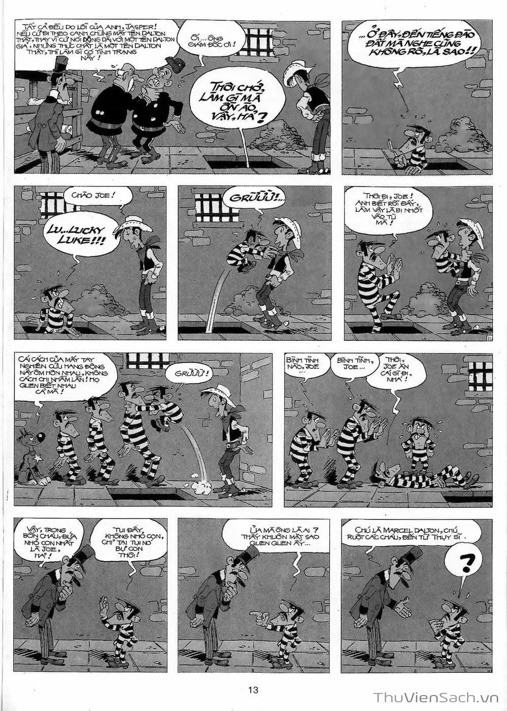 Truyện Tranh Cuộc Phiêu Lưu Kỳ Thú Của Lucky Luke trang 3