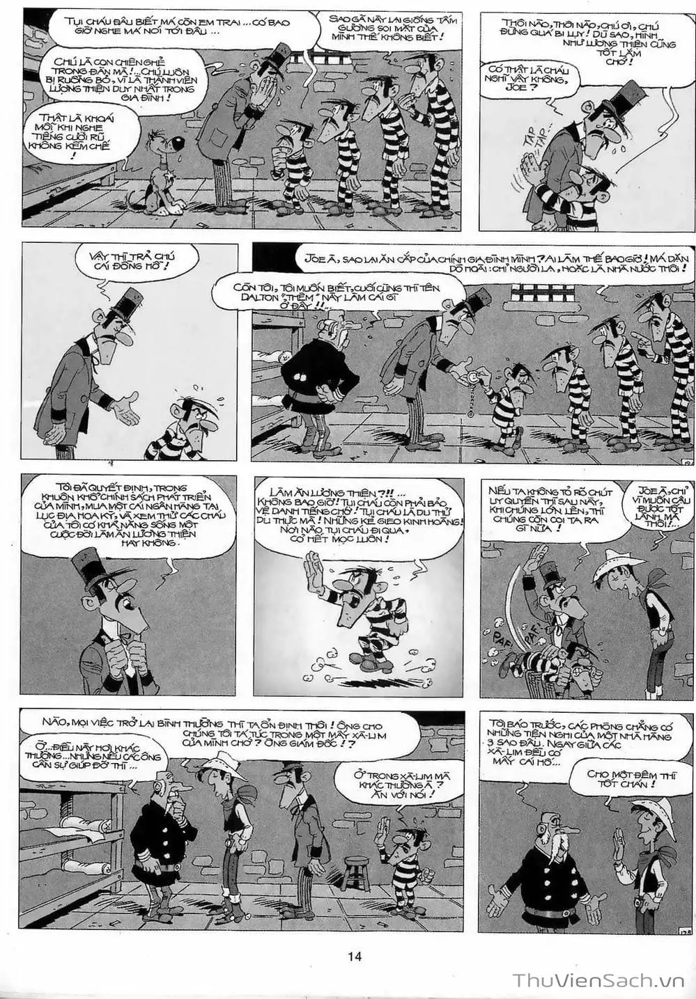 Truyện Tranh Cuộc Phiêu Lưu Kỳ Thú Của Lucky Luke trang 3