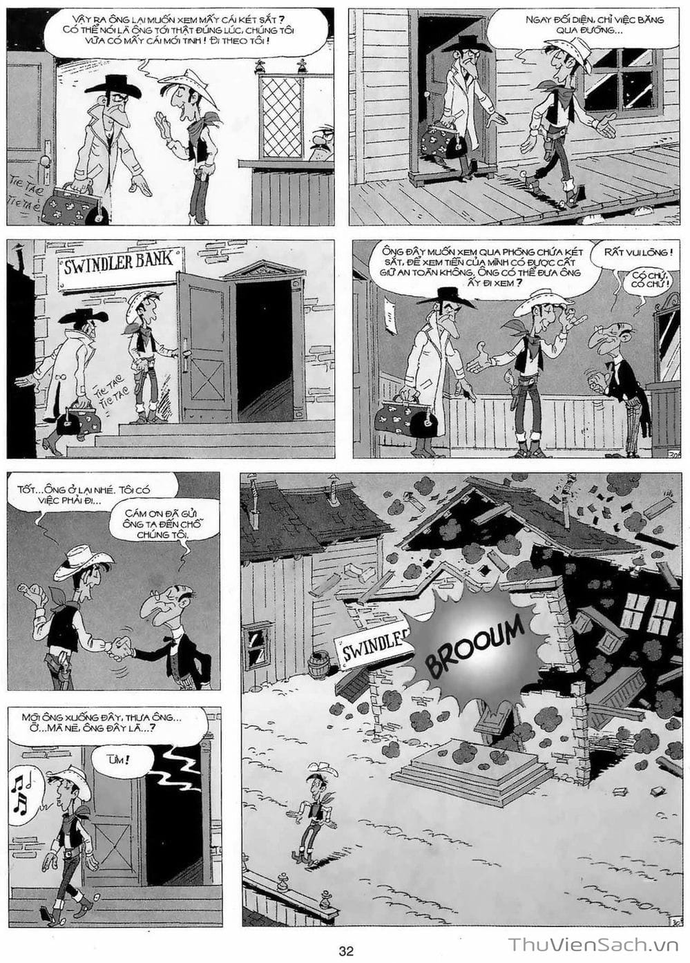 Truyện Tranh Cuộc Phiêu Lưu Kỳ Thú Của Lucky Luke trang 3