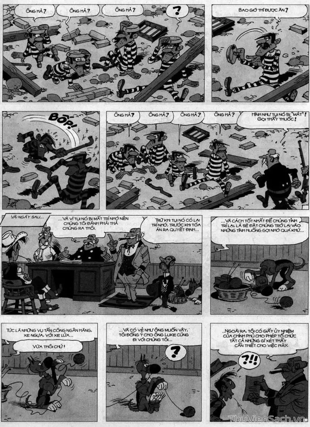 Truyện Tranh Cuộc Phiêu Lưu Kỳ Thú Của Lucky Luke trang 3