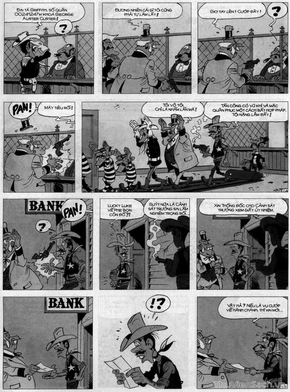 Truyện Tranh Cuộc Phiêu Lưu Kỳ Thú Của Lucky Luke trang 3