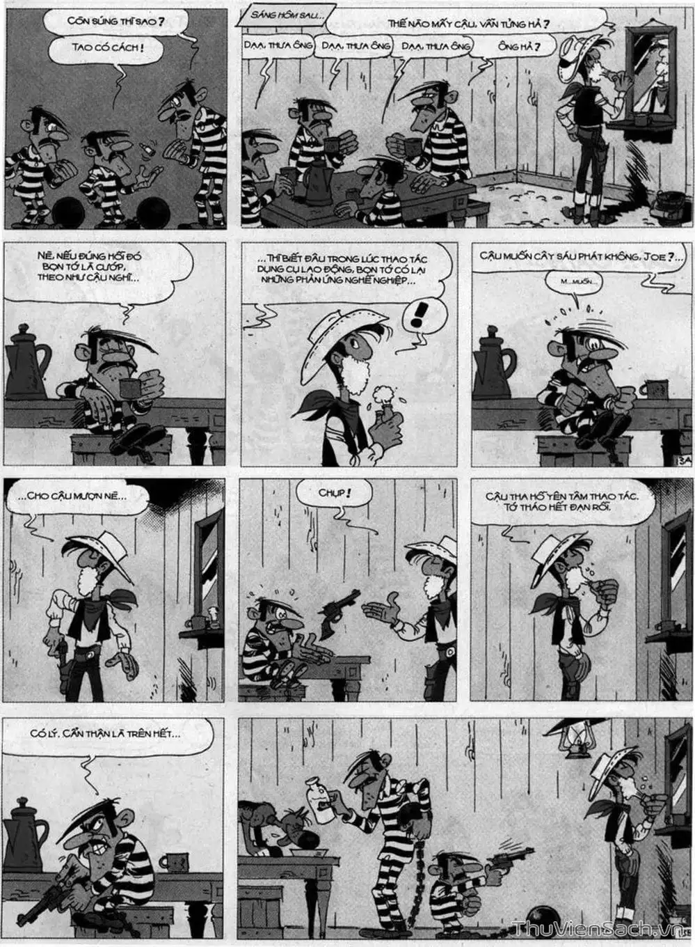 Truyện Tranh Cuộc Phiêu Lưu Kỳ Thú Của Lucky Luke trang 3