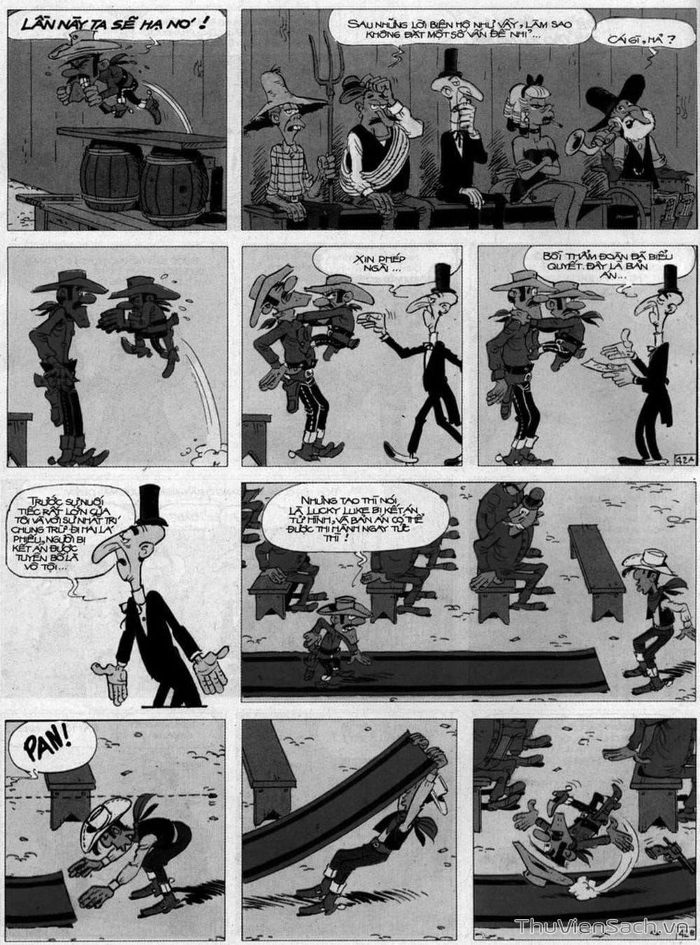 Truyện Tranh Cuộc Phiêu Lưu Kỳ Thú Của Lucky Luke trang 3