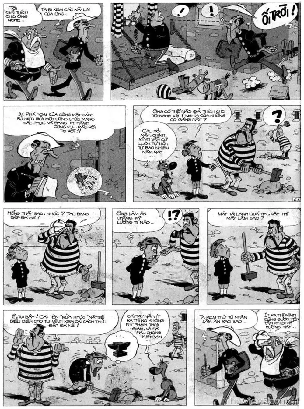 Truyện Tranh Cuộc Phiêu Lưu Kỳ Thú Của Lucky Luke trang 3