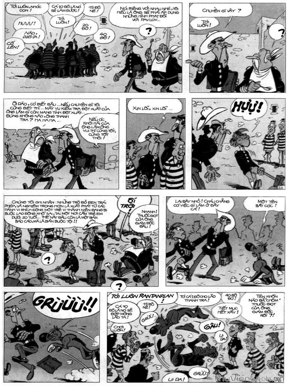 Truyện Tranh Cuộc Phiêu Lưu Kỳ Thú Của Lucky Luke trang 3