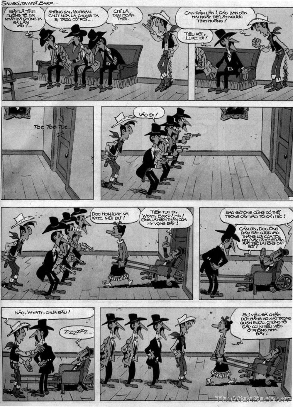 Truyện Tranh Cuộc Phiêu Lưu Kỳ Thú Của Lucky Luke trang 3