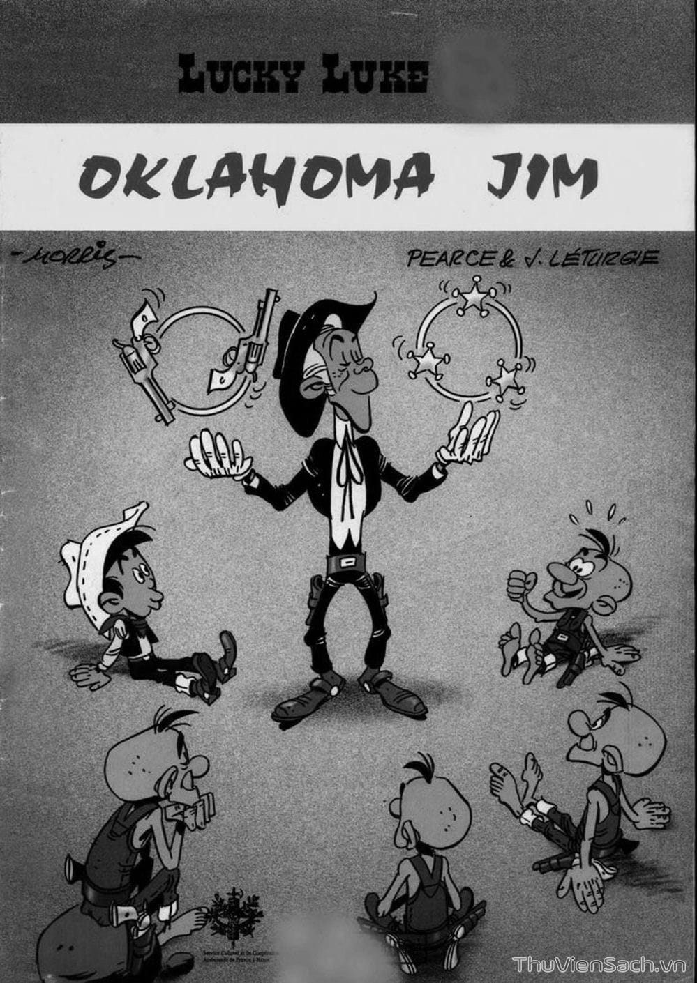 Truyện Tranh Cuộc Phiêu Lưu Kỳ Thú Của Lucky Luke trang 3