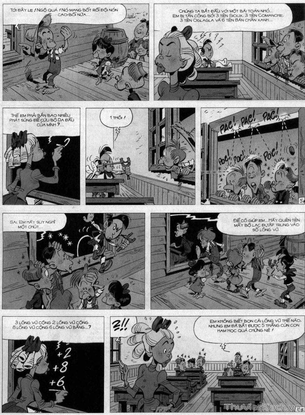 Truyện Tranh Cuộc Phiêu Lưu Kỳ Thú Của Lucky Luke trang 3214