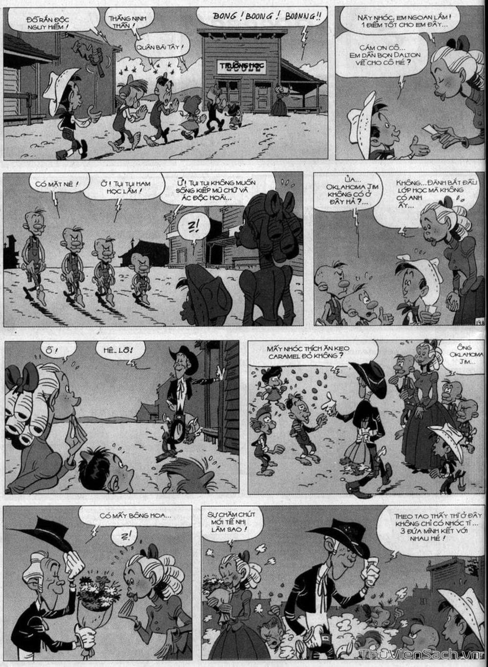 Truyện Tranh Cuộc Phiêu Lưu Kỳ Thú Của Lucky Luke trang 3