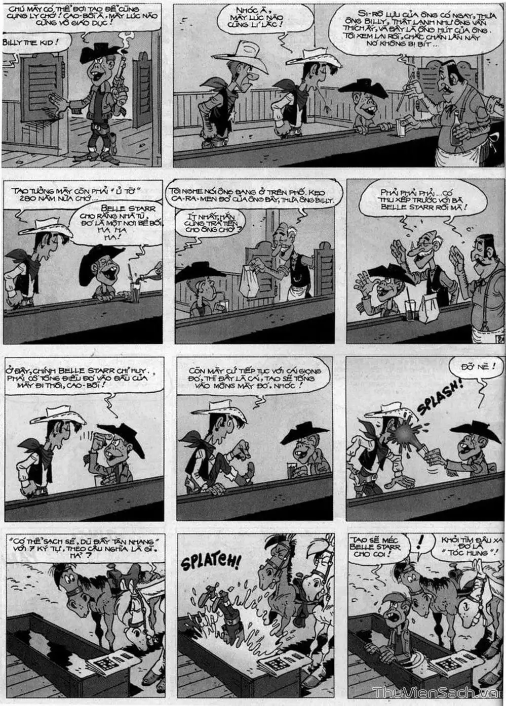 Truyện Tranh Cuộc Phiêu Lưu Kỳ Thú Của Lucky Luke trang 3