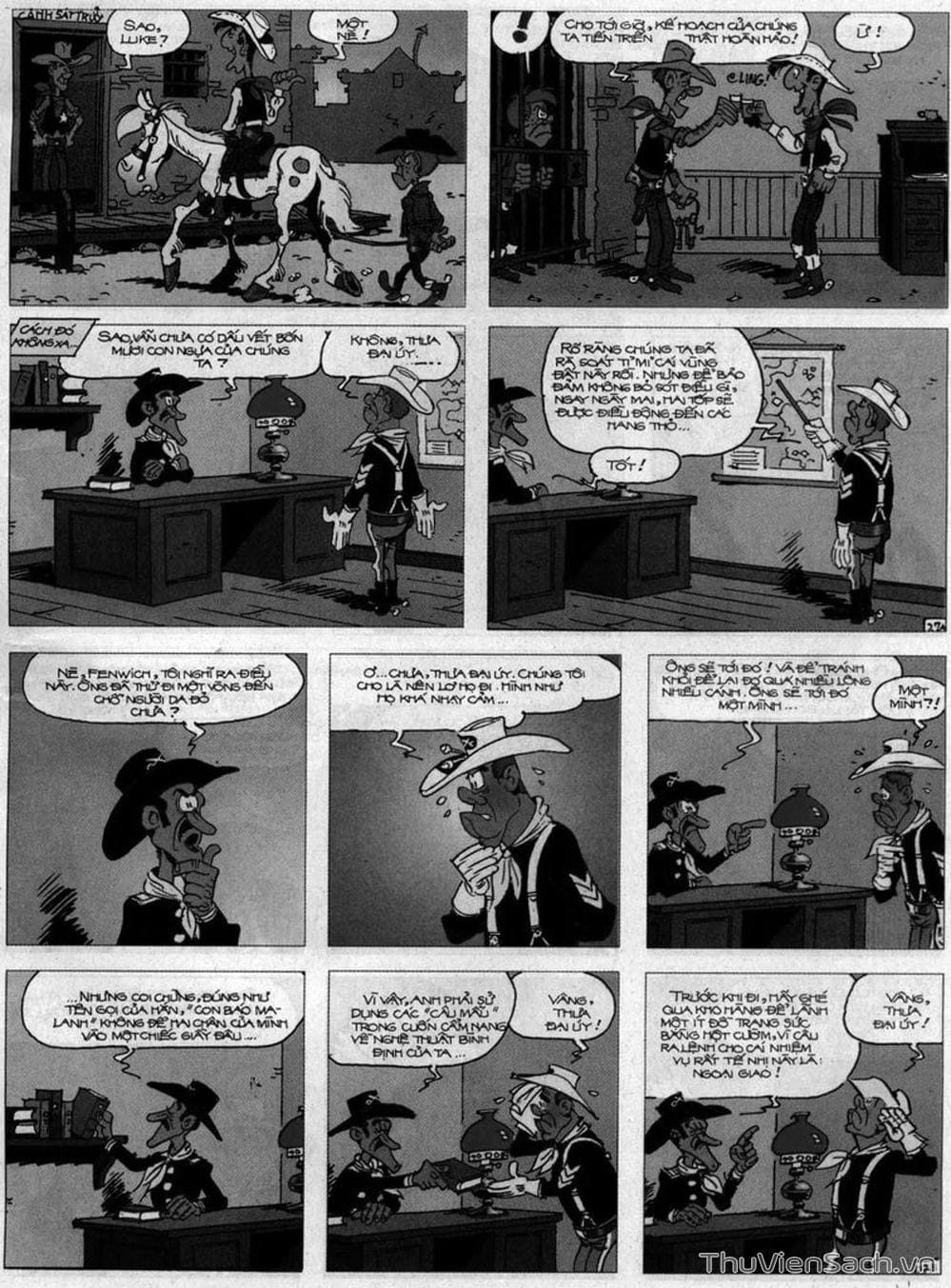 Truyện Tranh Cuộc Phiêu Lưu Kỳ Thú Của Lucky Luke trang 3