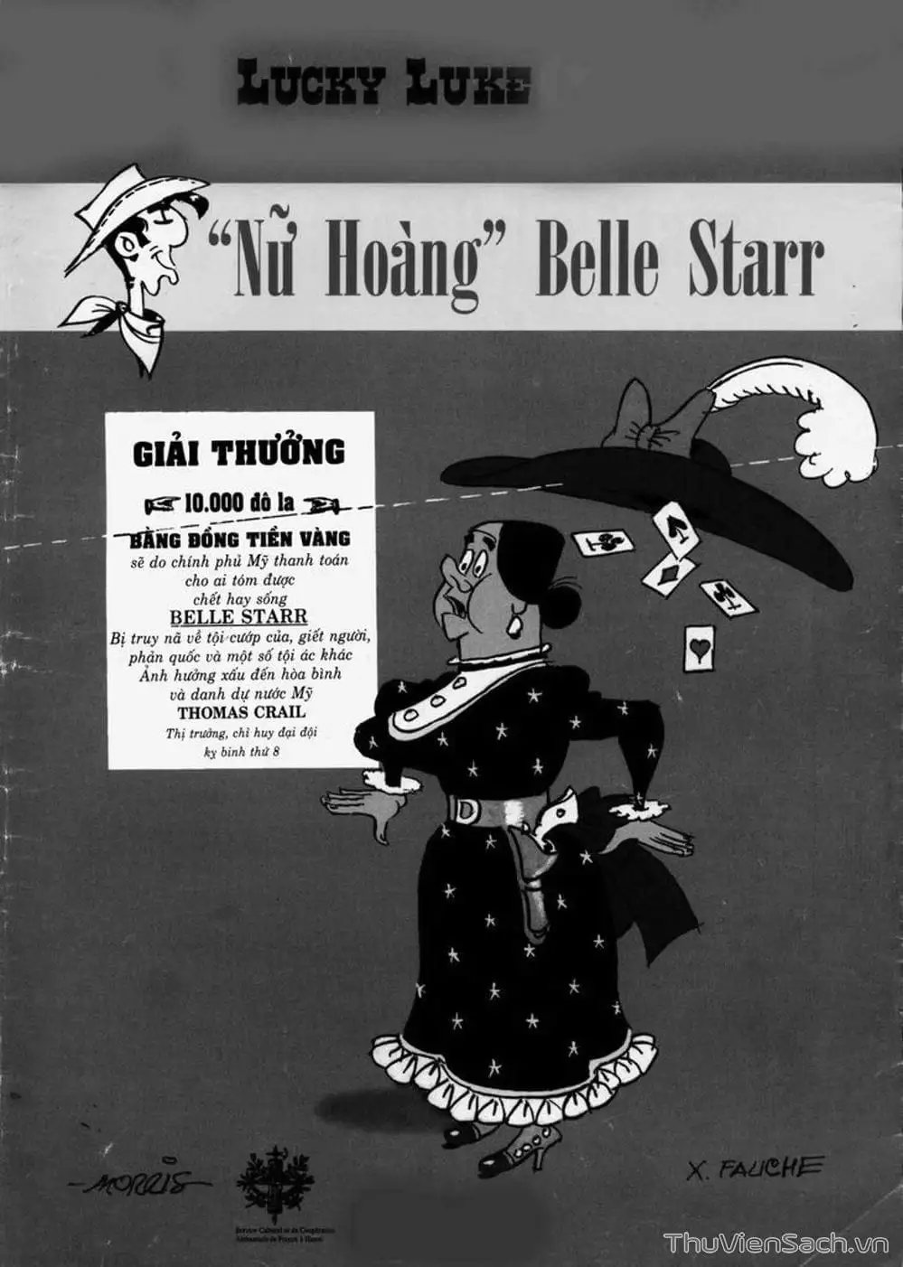 Truyện Tranh Cuộc Phiêu Lưu Kỳ Thú Của Lucky Luke trang 3