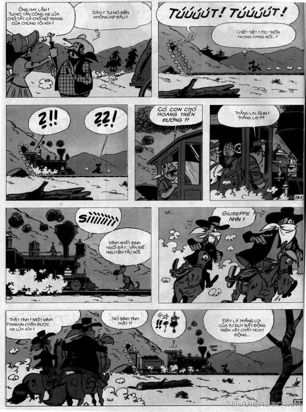 Truyện Tranh Cuộc Phiêu Lưu Kỳ Thú Của Lucky Luke trang 3