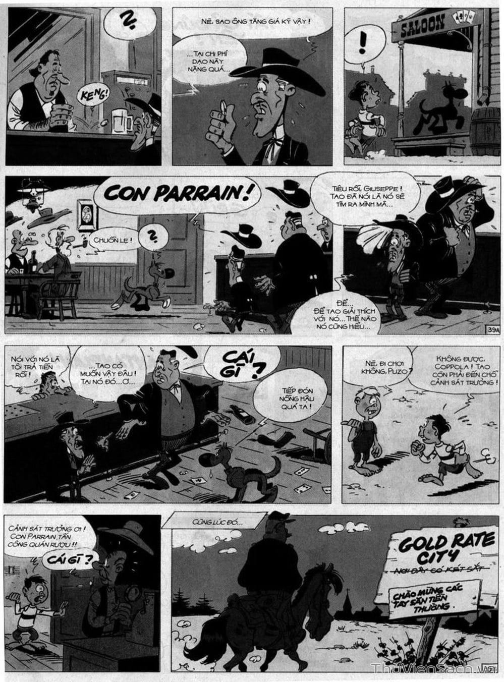 Truyện Tranh Cuộc Phiêu Lưu Kỳ Thú Của Lucky Luke trang 3