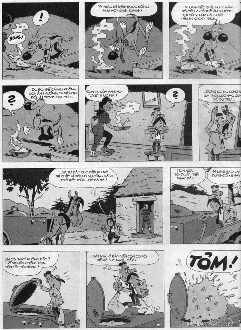 Truyện Tranh Cuộc Phiêu Lưu Kỳ Thú Của Lucky Luke trang 3