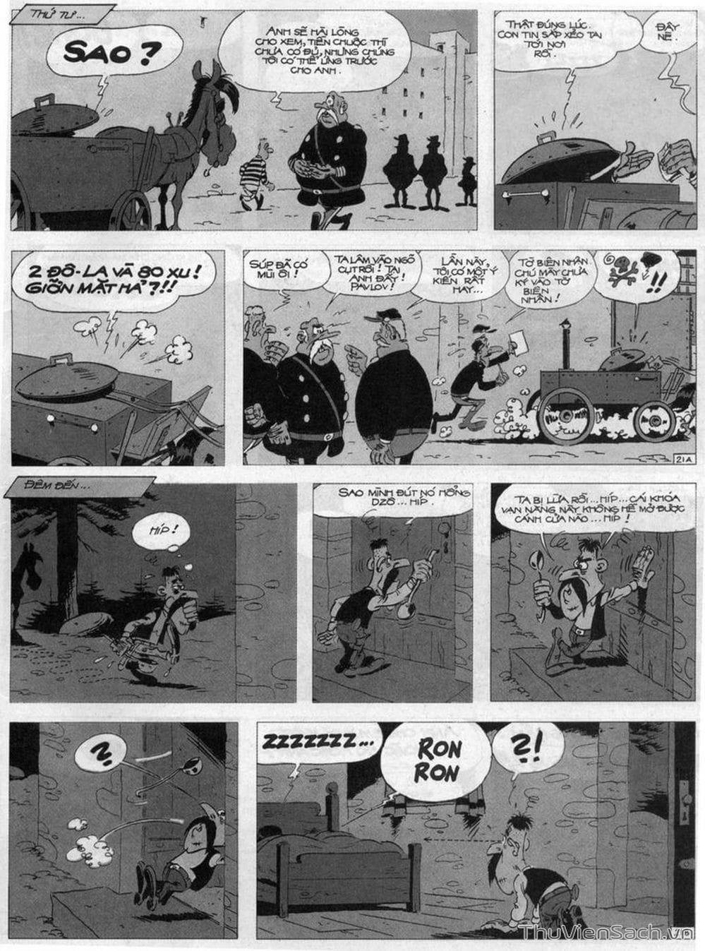 Truyện Tranh Cuộc Phiêu Lưu Kỳ Thú Của Lucky Luke trang 3