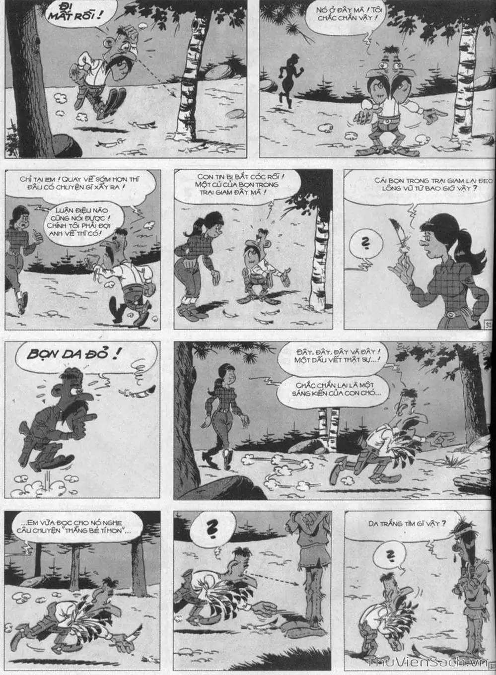 Truyện Tranh Cuộc Phiêu Lưu Kỳ Thú Của Lucky Luke trang 3