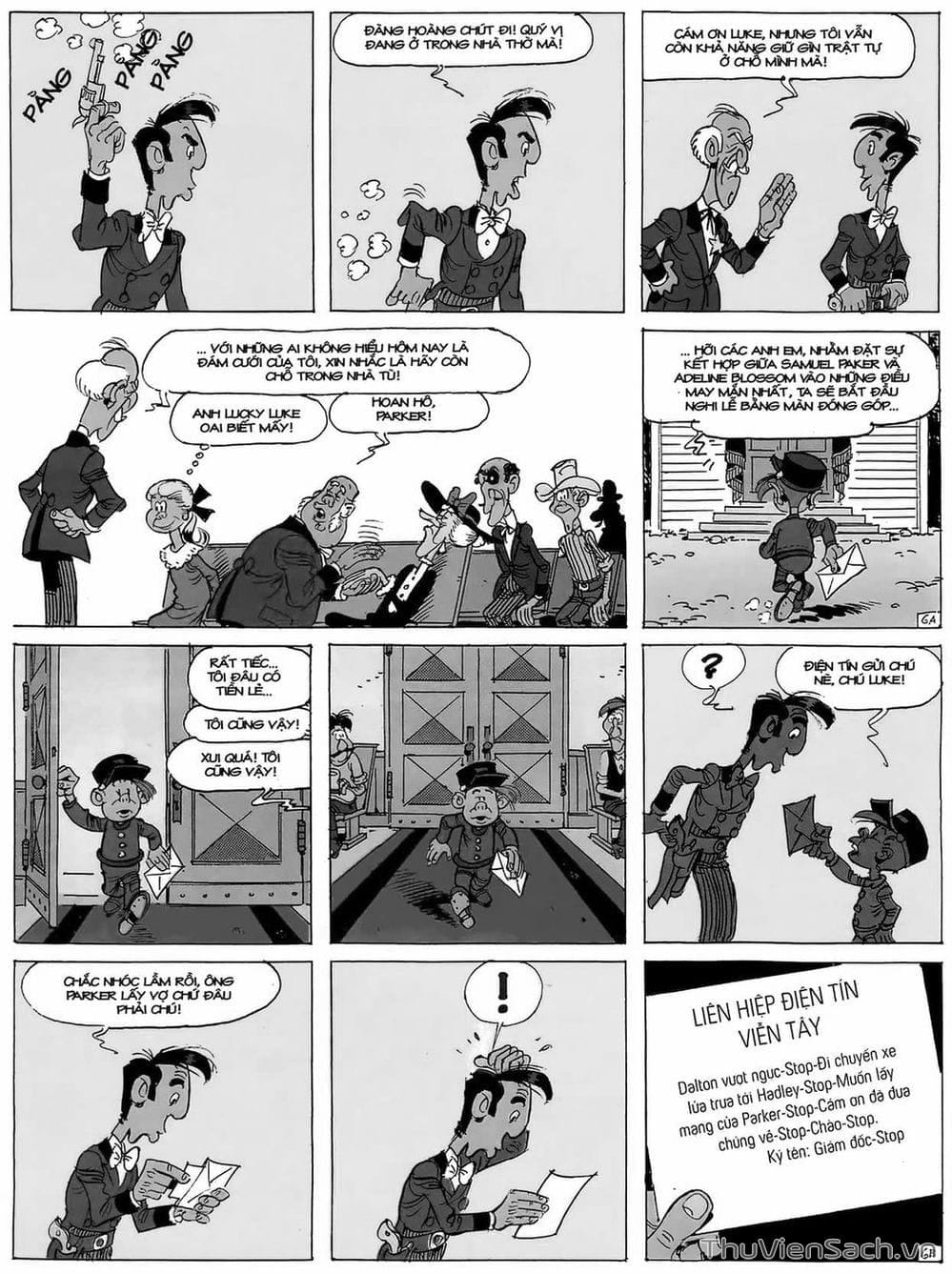 Truyện Tranh Cuộc Phiêu Lưu Kỳ Thú Của Lucky Luke trang 3