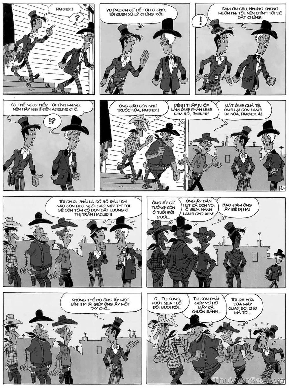 Truyện Tranh Cuộc Phiêu Lưu Kỳ Thú Của Lucky Luke trang 3